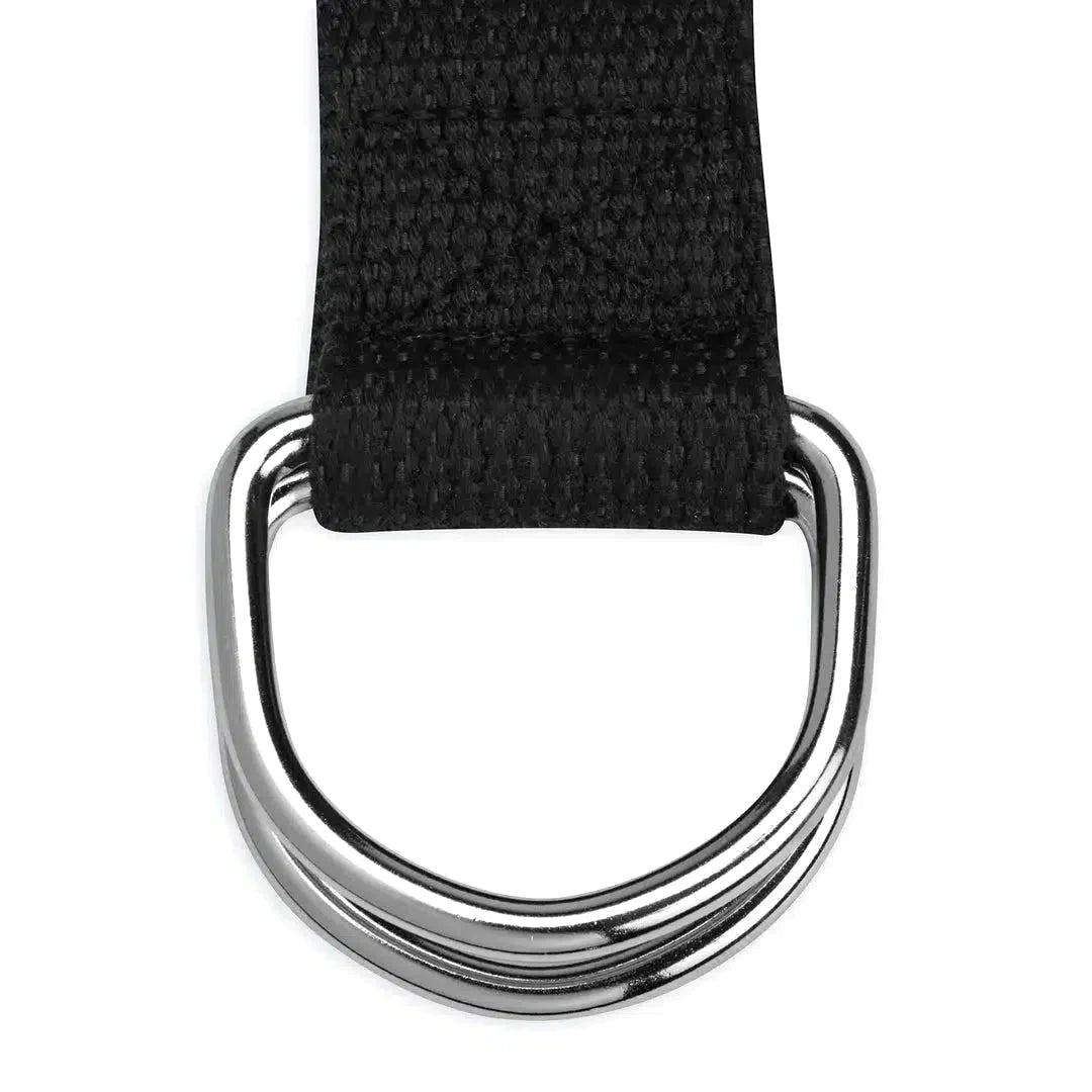 רצועת יוגה premium yoga strap black-®GAIAM-בש גל - ציוד ספורט