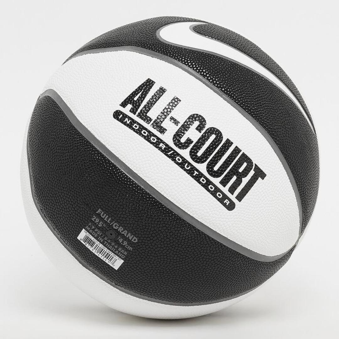 כדורסל 7 ע.ס נייק שחור/לבן Nike All Court