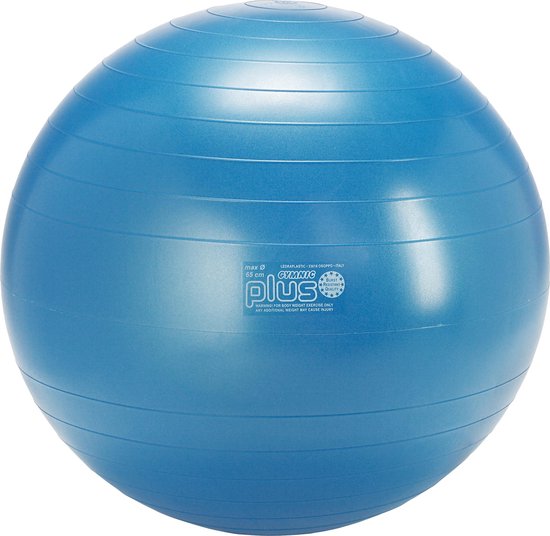 כדור פיזיו כחול 65 ס"מ Gymnic Plus BRQ