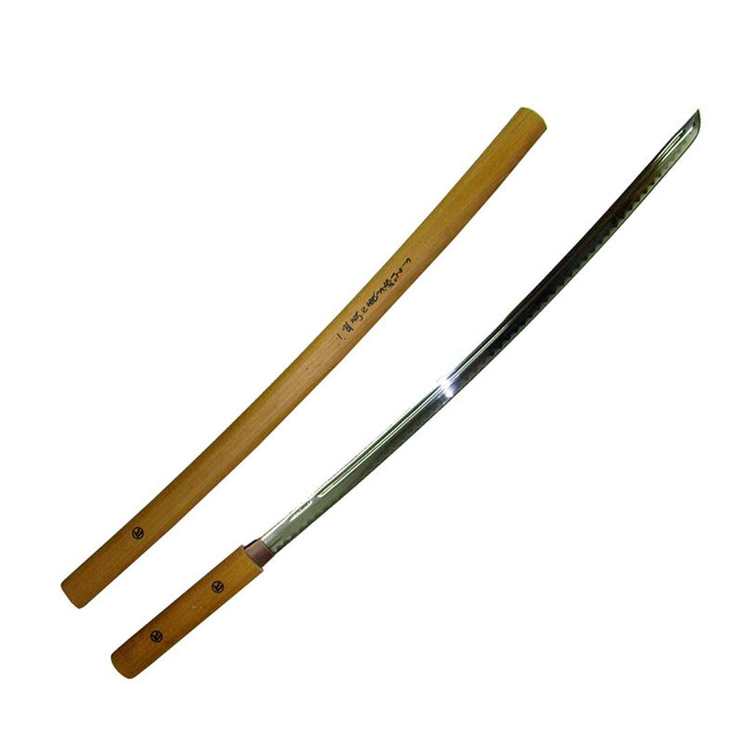 חרב סמוראי נדן עץ 105 ס"מ-®WACOKU-בש גל - ציוד ספורט