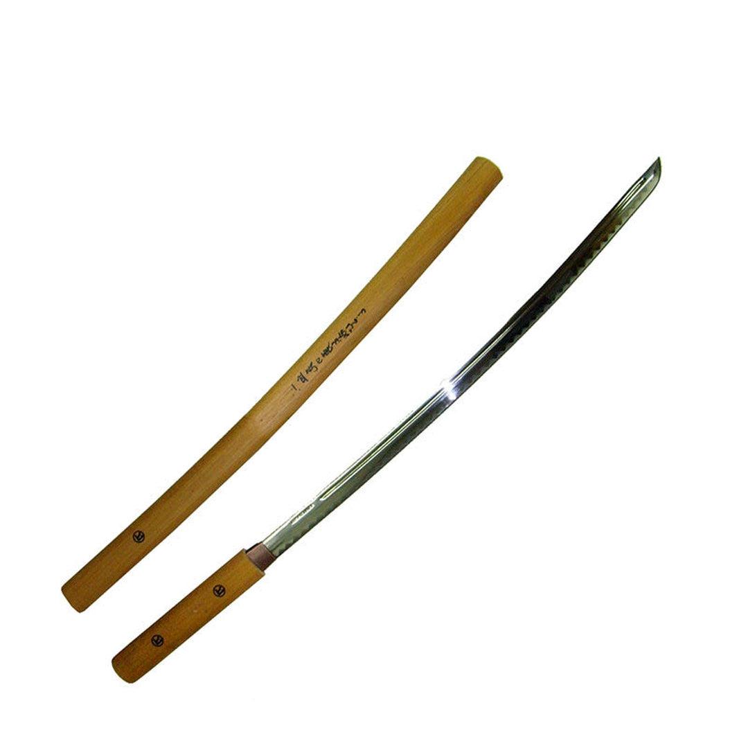 חרב סמוראי נדן עץ 46 ס"מ-®WACOKU-בש גל - ציוד ספורט