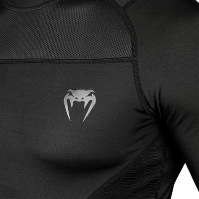 חולצת ראשגארד שרוול קצר G Fit Black-®VENUM-בש גל - ציוד ספורט