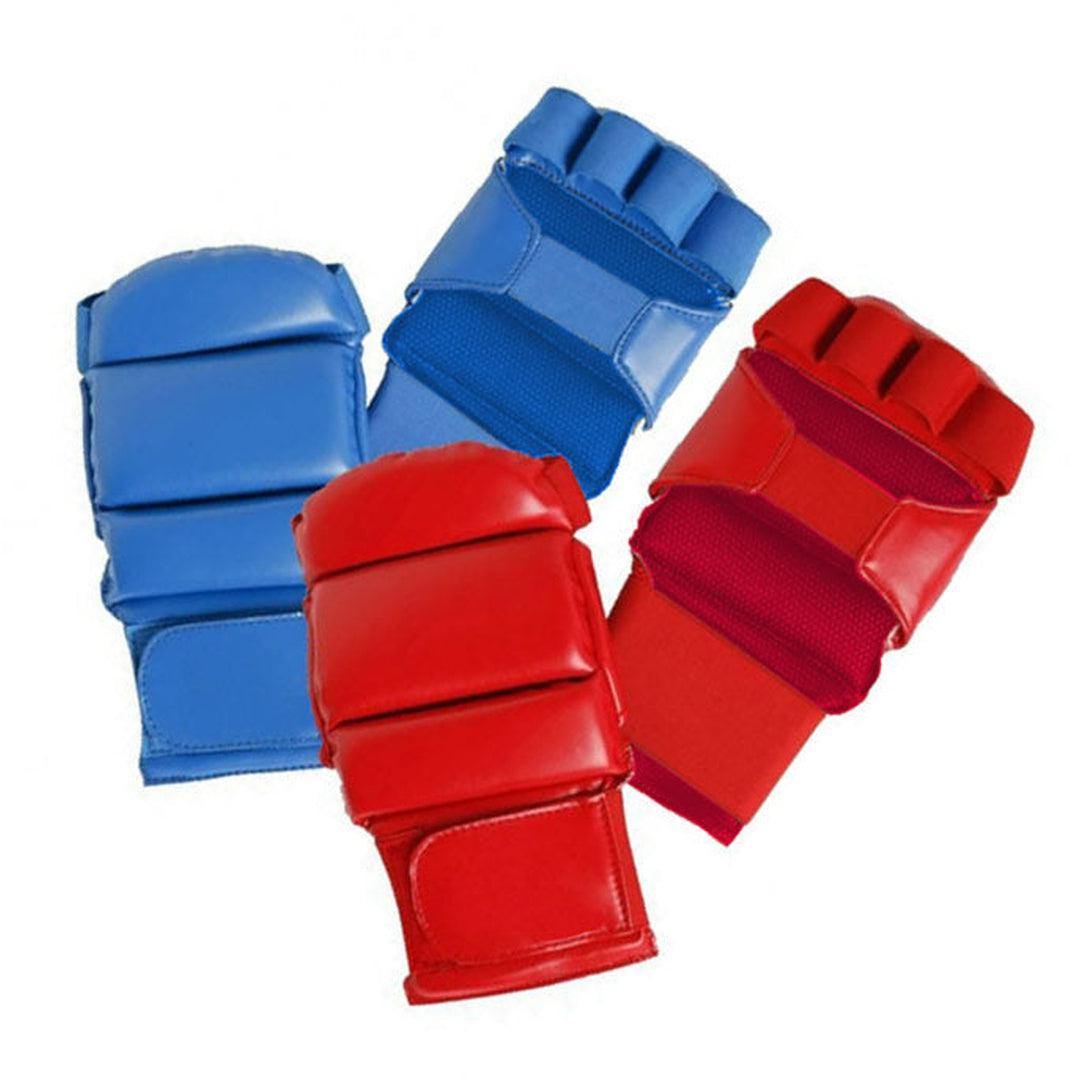 מגן כף יד מקצועי לג'וג'יטסו אדום/כחול I.J.J.F-®BASH-GAL-בש גל - ציוד ספורט