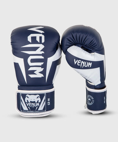 כפפות איגרוף Venum Elite White/Navy 12OZ