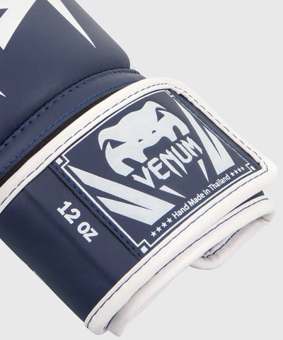 כפפות איגרוף Venum Elite White/Navy 12OZ