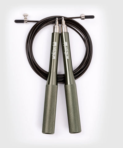 דלגית Speed Rope ידיות מתכת Venum Khaki