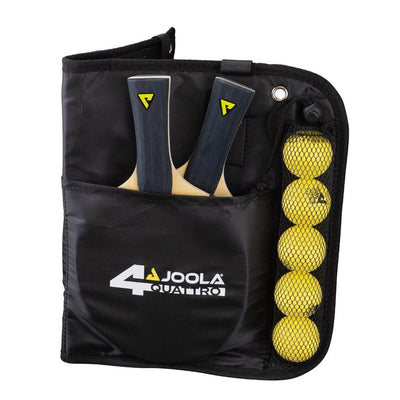 סט טנ"ש 4 מחבטים + 10 כדורים עם תיק - Joola Set Quattro