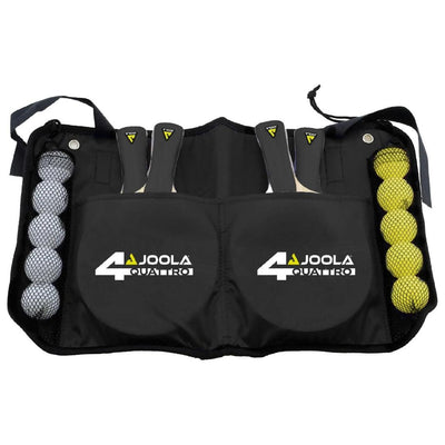 סט טנ"ש 4 מחבטים + 10 כדורים עם תיק - Joola Set Quattro