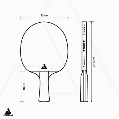 סט טנ"ש 4 מחבטים + 10 כדורים עם תיק - Joola Set Quattro
