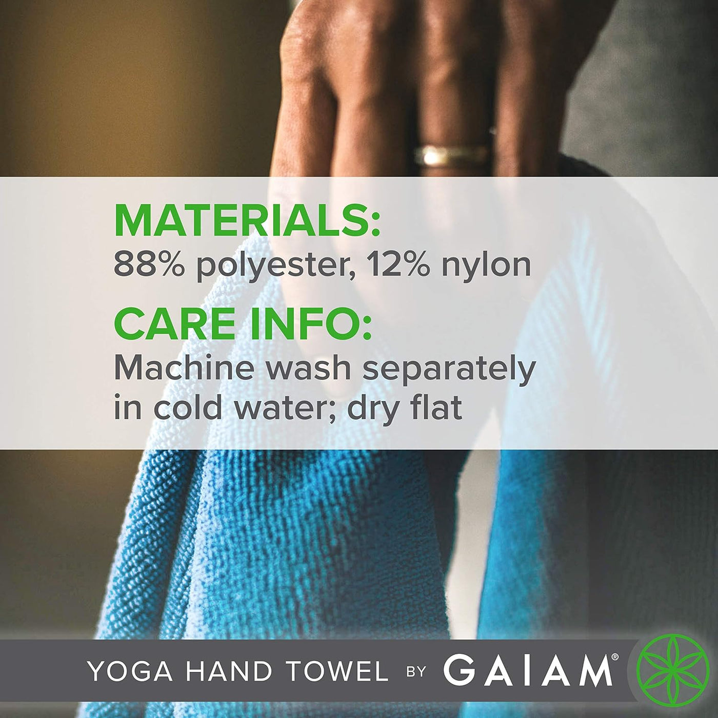 מגבת יד ליוגה YOGA HAND TOWEL