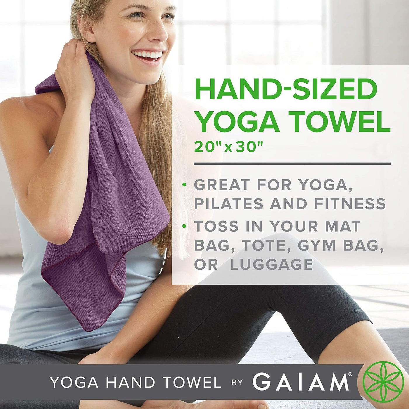 מגבת יד ליוגה YOGA HAND TOWEL