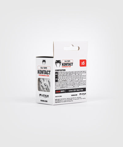 טייפ הגנה לאצבעות Venum Kontact BJJ Finger Tape - White/Black