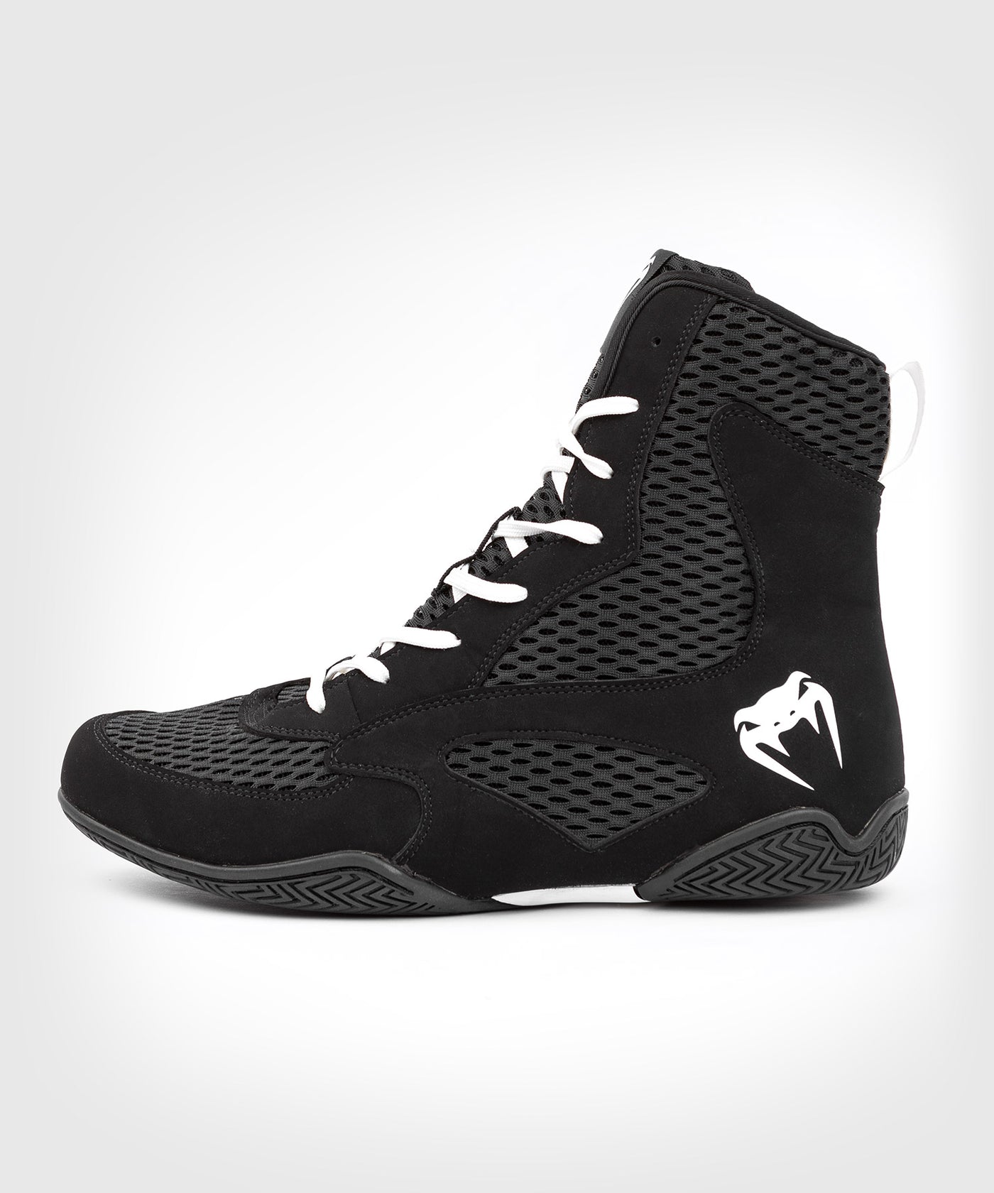 נעלי איגרוף -Venum Contender Boxing Shoes - Black/White