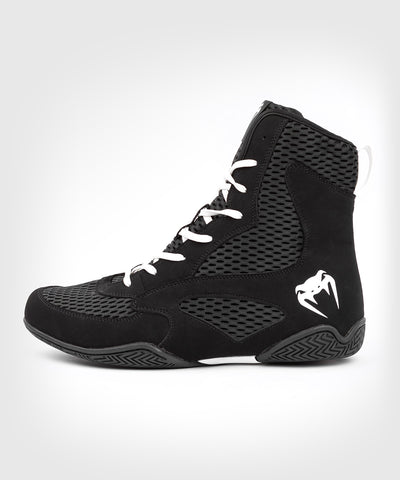 נעלי איגרוף -Venum Contender Boxing Shoes - Black/White