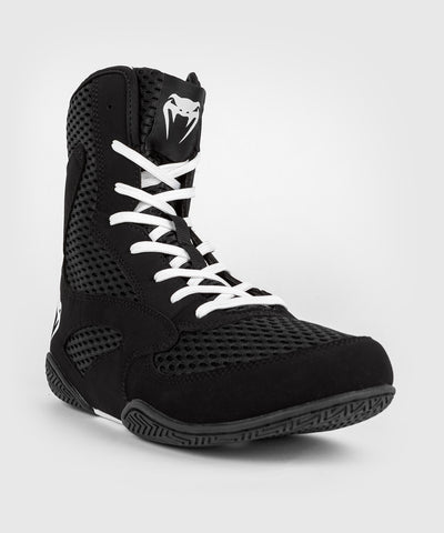 נעלי איגרוף -Venum Contender Boxing Shoes - Black/White