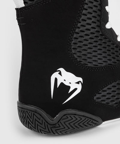 נעלי איגרוף -Venum Contender Boxing Shoes - Black/White