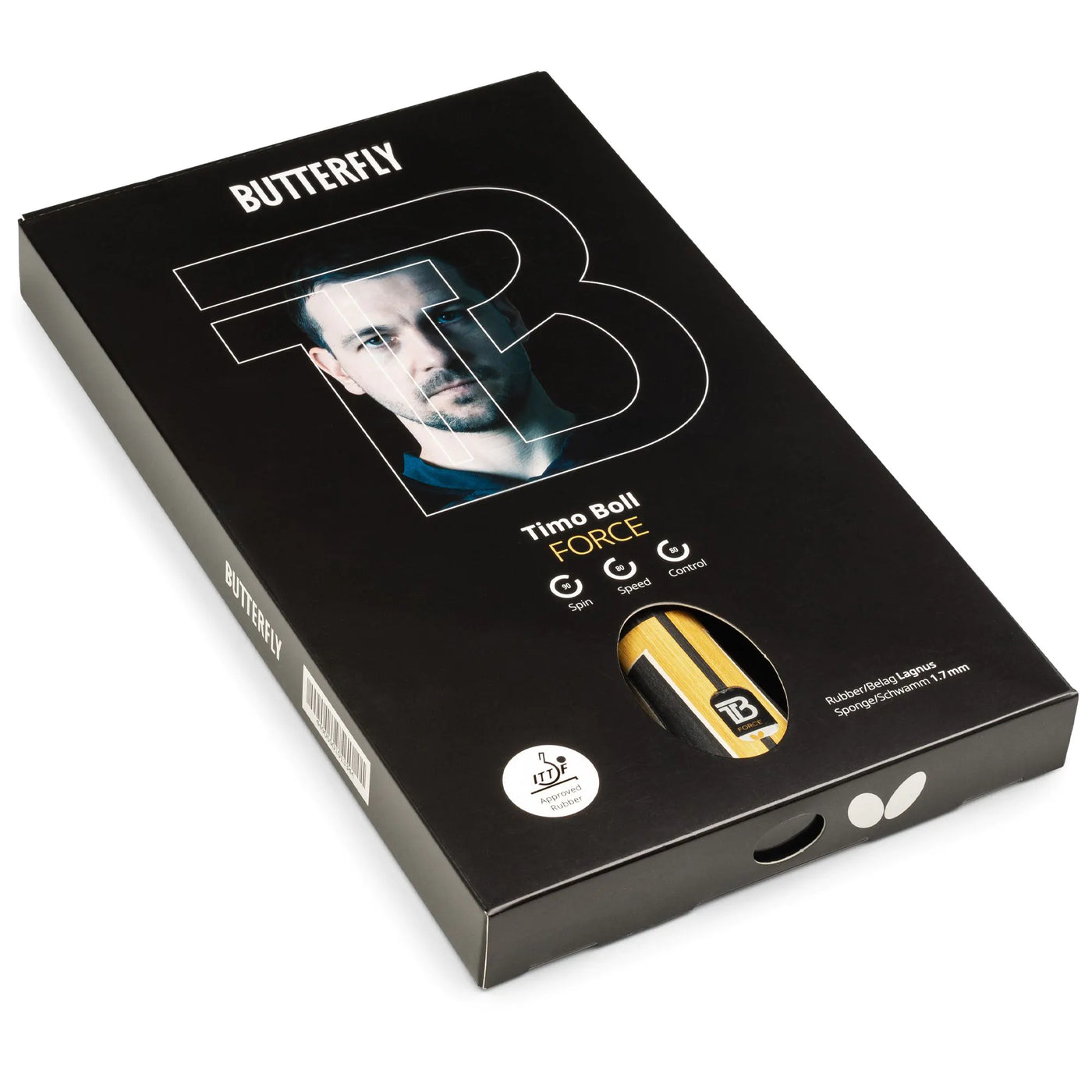 מחבט בטרפליי Butterfly Timo Boll Force