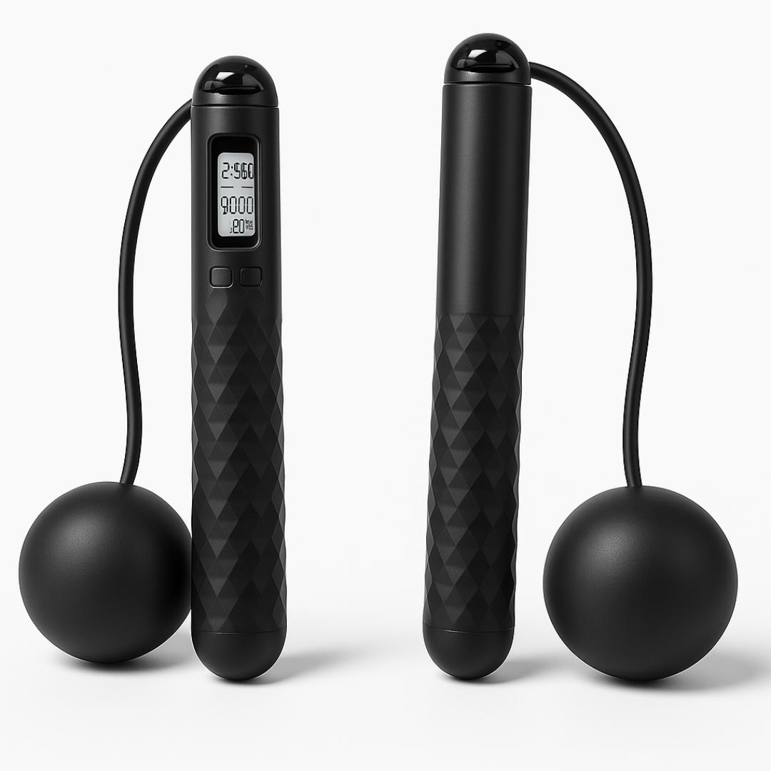 חבל קפיצה אלחוטי עם ספירת קלוריות