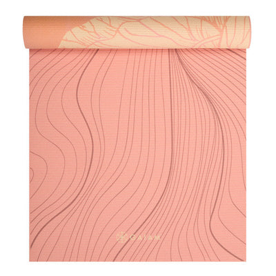 מזרן יוגה פרימיום 6 מ"מ דו צדדי REVERSIBLE PRINTED YOGA MAT