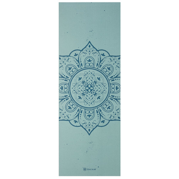 מזרן יוגה פרימיום 6 מ"מ דו צדדי REVERSIBLE PRINTED YOGA MAT