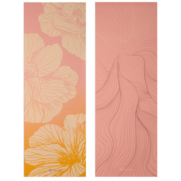 מזרן יוגה פרימיום 6 מ"מ דו צדדי REVERSIBLE PRINTED YOGA MAT