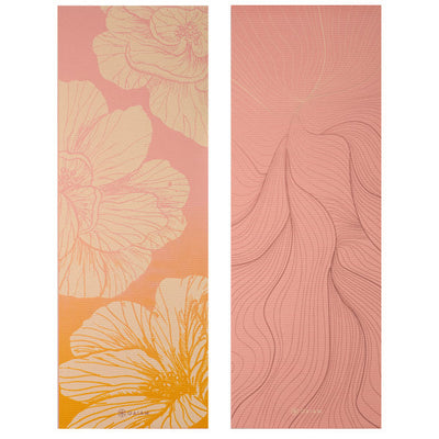 מזרן יוגה פרימיום 6 מ"מ דו צדדי REVERSIBLE PRINTED YOGA MAT