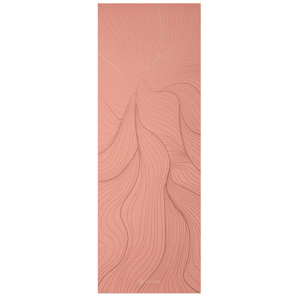 מזרן יוגה פרימיום 6 מ"מ דו צדדי REVERSIBLE PRINTED YOGA MAT