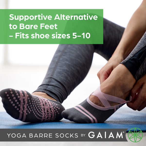 גרבי יוגה (2 זוגות) GRIPPY BARRE SOCK DOVETAIL