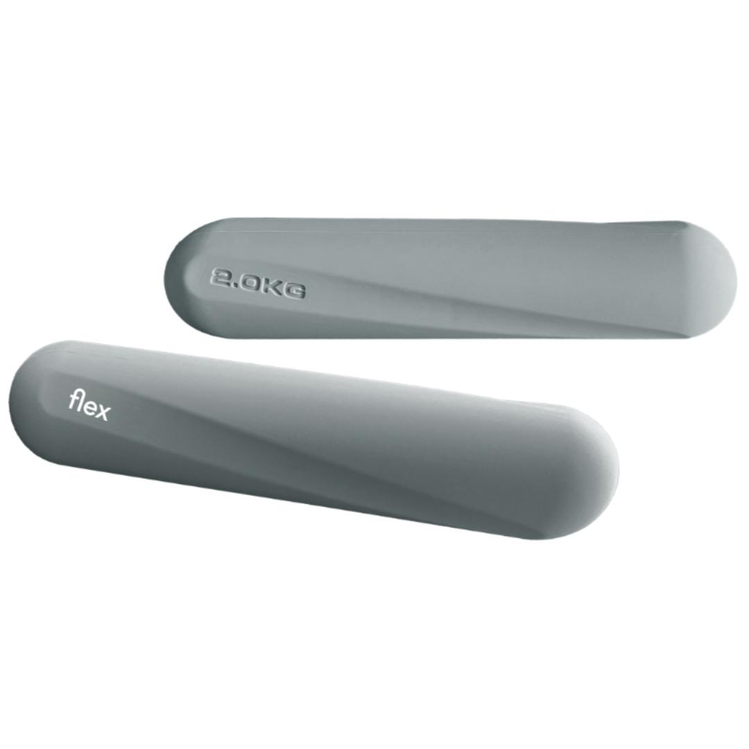 משקולות יד 2 ק״ג – דגם FLEX