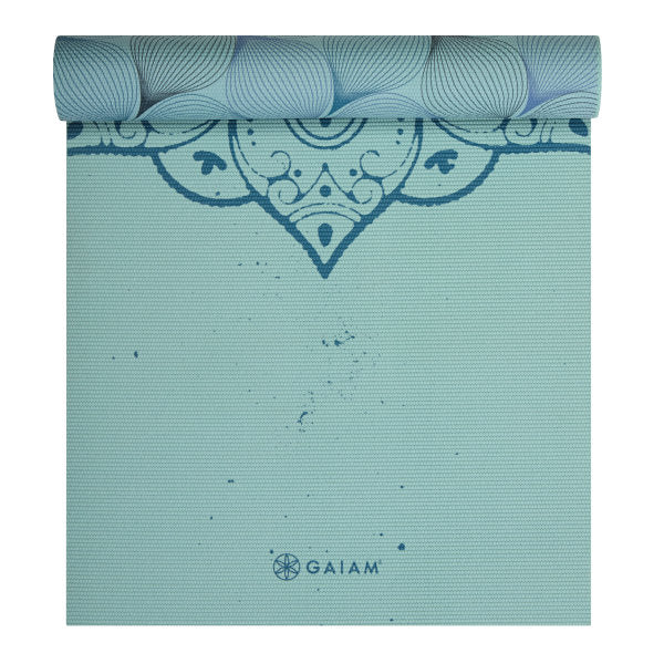 מזרן יוגה פרימיום 6 מ"מ דו צדדי REVERSIBLE PRINTED YOGA MAT