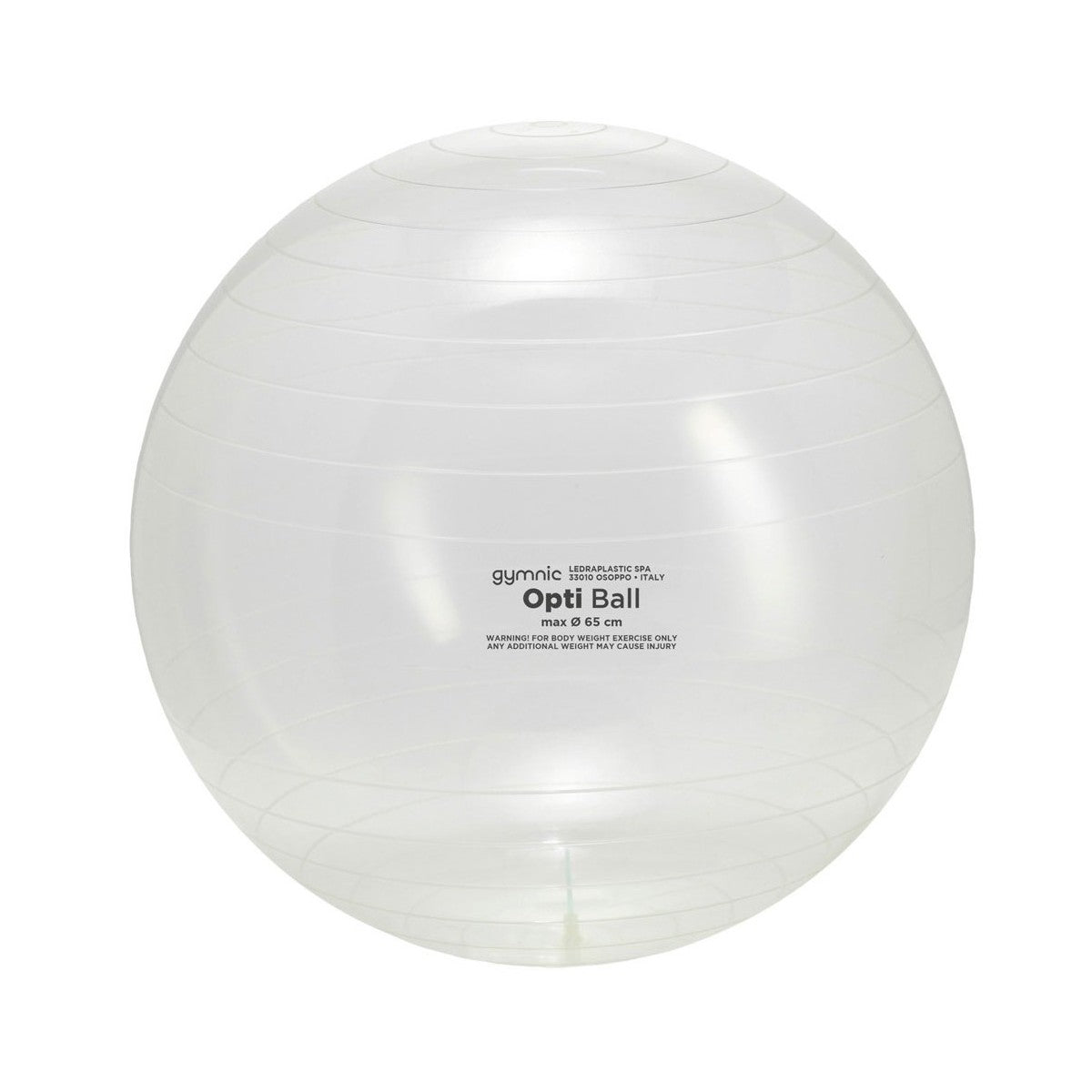 כדור פיזיו שקוף 65 ס"מ Gymnic Opti Ball