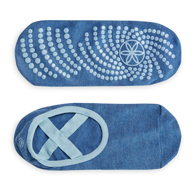 גרבי יוגה (2 זוגות) GRIPPY BARRE SOCK HIGH TIDE