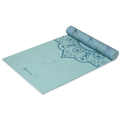 מזרן יוגה פרימיום 6 מ"מ דו צדדי REVERSIBLE PRINTED YOGA MAT