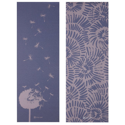 מזרן יוגה פרימיום 6 מ"מ דו צדדי REVERSIBLE PRINTED YOGA MAT