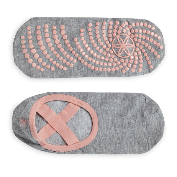 גרבי יוגה (2 זוגות) GRIPPY BARRE SOCK VERY CORAL