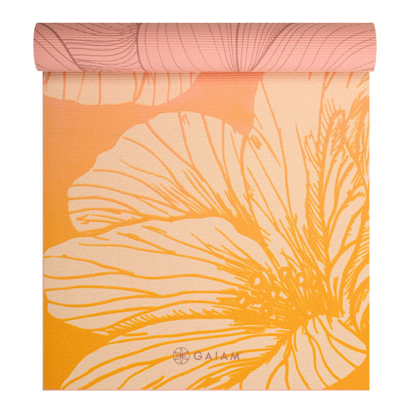 מזרן יוגה פרימיום 6 מ"מ דו צדדי REVERSIBLE PRINTED YOGA MAT