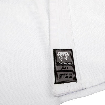 חליפת ג'וג'יטסו לבנה Contender 2.0 BJJ Gi-®VENUM-בש גל - ציוד ספורט