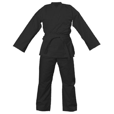 חליפת קראטה שחורה מקצועית-®WACOKU-בש גל - ציוד ספורט