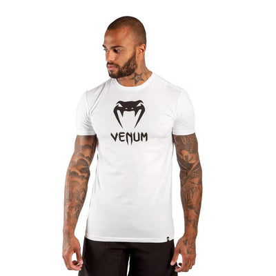 חולצת טי Classic White T shirt-®VENUM-בש גל - ציוד ספורט