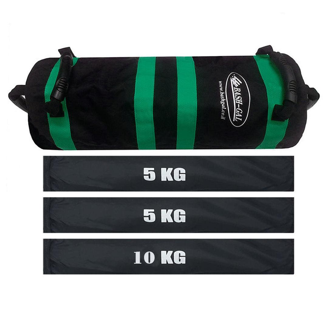 שק חול 3 משקלים משתנים 10,15,20 ק"ג Power Bag-®BASH-GAL-בש גל - ציוד ספורט