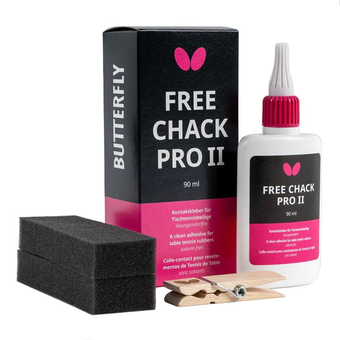 דבק 50 מ"ל לגומיות טניס שולחן Free Chack Pro II-®BUTTERFLY-בש גל - ציוד ספורט