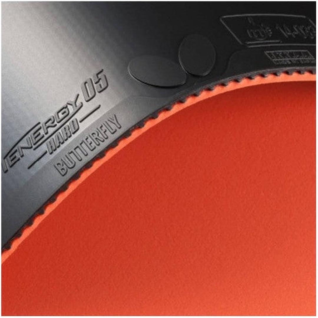גומייה אדומה למחבט טניס שולחן Tenergy 05 Hard-®BUTTERFLY-בש גל - ציוד ספורט