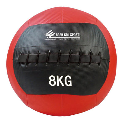 כדור כח 'וול בול' 8 ק"ג Wall Ball-®BASH-GAL-בש גל - ציוד ספורט
