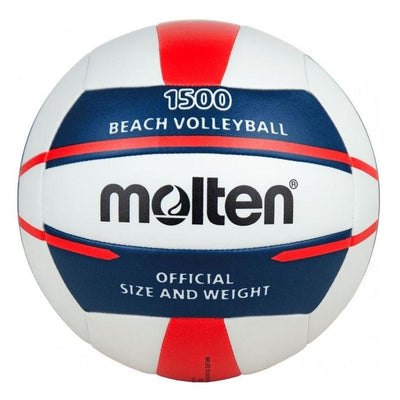 כדורעף עור סינתטי Beach Volleyball V5B1500-WN-®MOLTEN-בש גל - ציוד ספורט