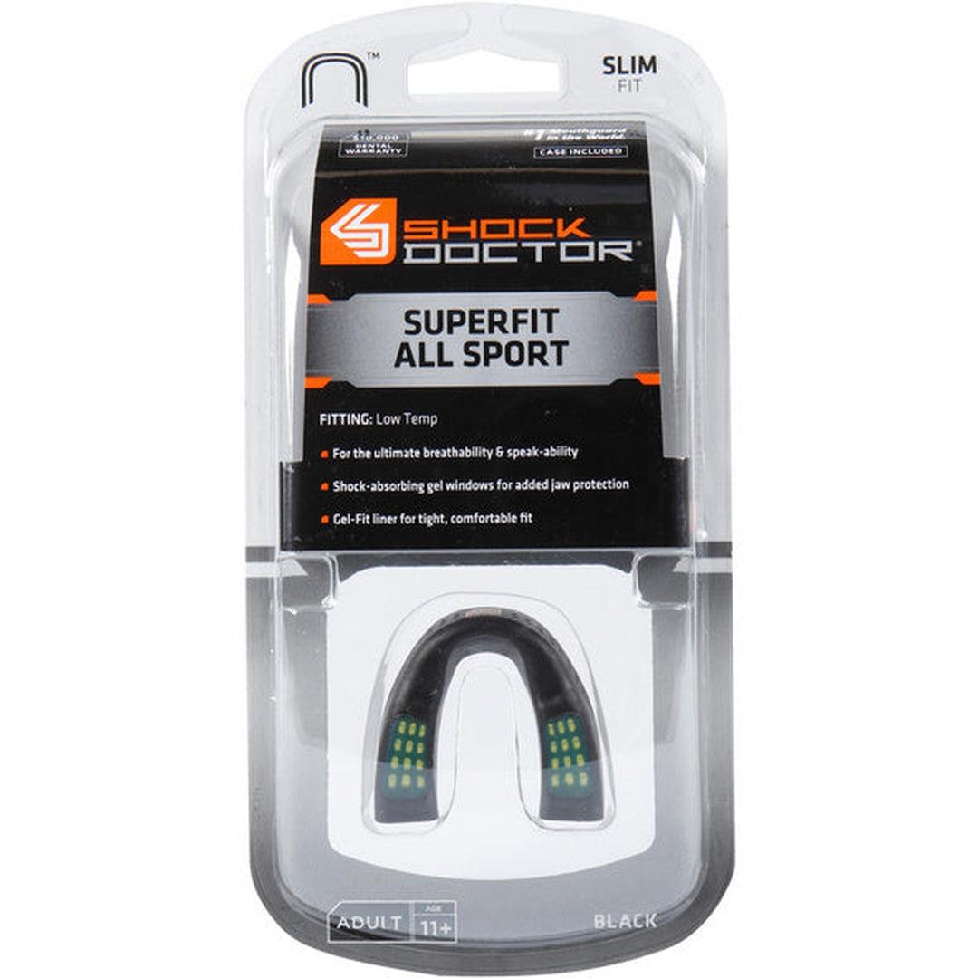 מגן שיניים מקצועי לבוגרים SuperFit All Sport SR-®SHOCK DOCTOR-בש גל - ציוד ספורט