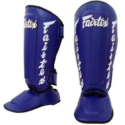 מגן עצם וכף רגל כחול SP7 PU-®FAIRTEX-בש גל - ציוד ספורט