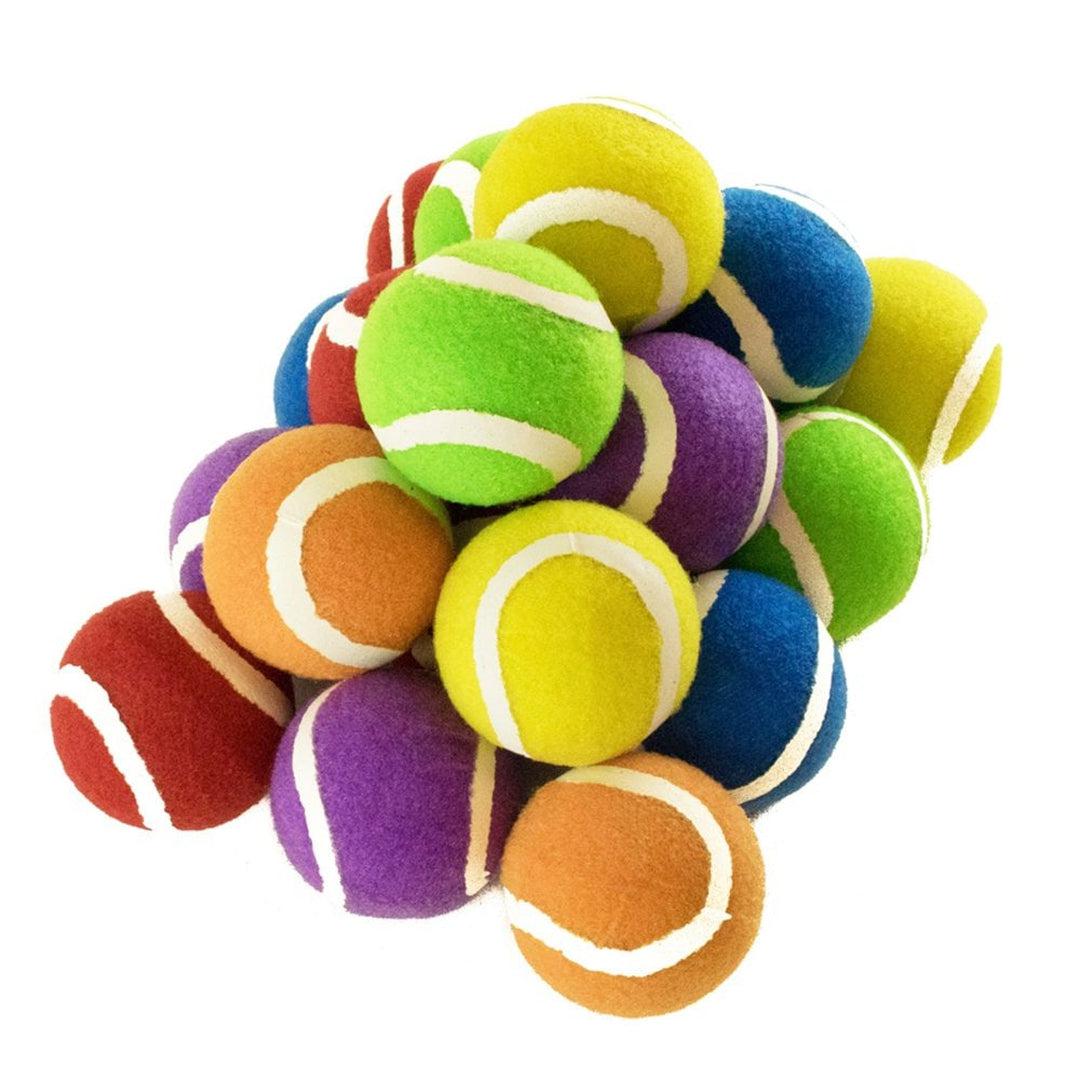 סט 12 כדורי טניס צבעוניים-®BASH-GAL-בש גל - ציוד ספורט
