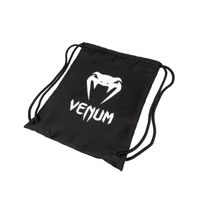 תיק גב Classic Drawstring Backpack Black-White-®VENUM-בש גל - ציוד ספורט