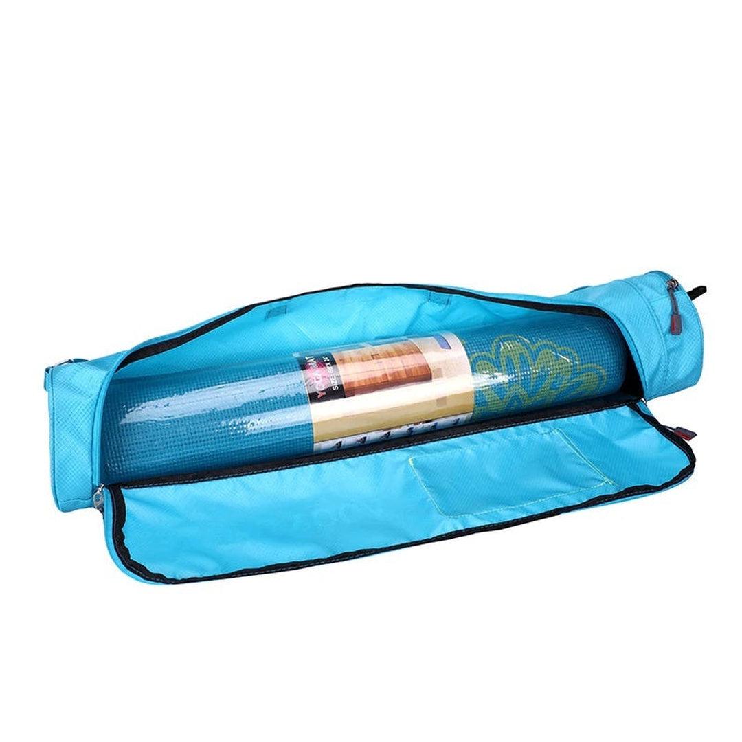 תיק מעוצב כחול עם כיס למזרון יוגה-®BASH-GAL-בש גל - ציוד ספורט